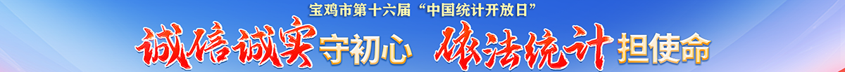 宝鸡市第十六届“中国统计开放日”