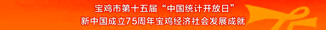 中华人民共和国成立75周年宝鸡经济社会发展成就